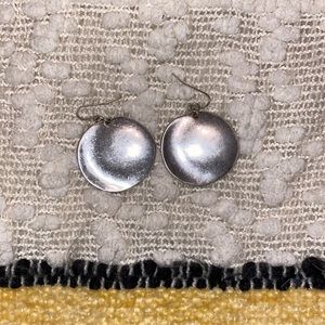 Silver earrings